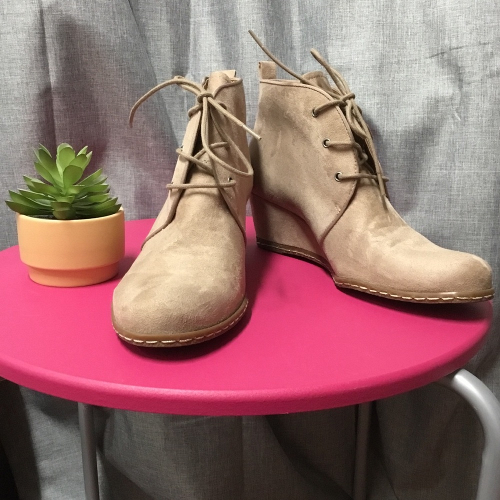 Franco Sarto Wedge Booties